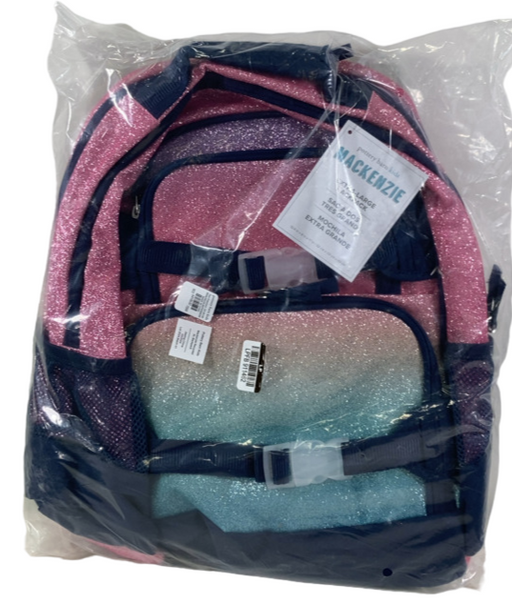 Pottery Barn Kids Mackenzie Backpack XL Rainbow Ombre Sparkle Glitte