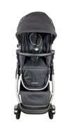 Shop Mockingbird Single to Double 2.0 Stroller, Black, Watercolor Drops, Silver With Black Leather, 2025 at GoodBuy Gear