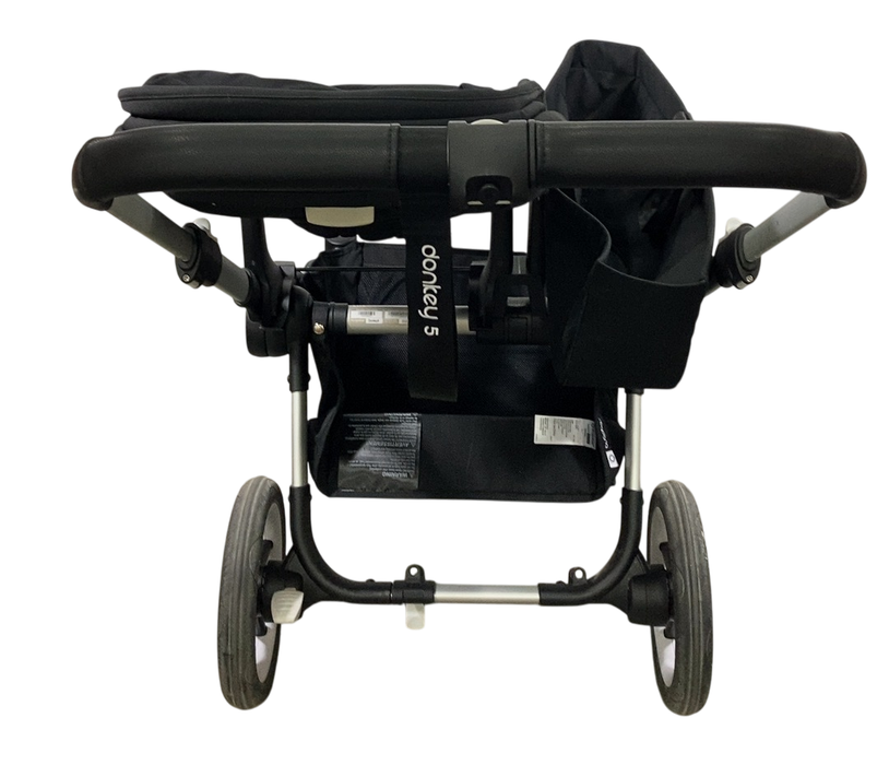 Shop Bugaboo Donkey 5 Mono Stroller, 2023, Black, Midnight Black, Washed Black at GoodBuy Gear