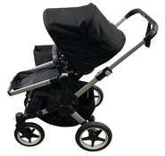 Shop Bugaboo Donkey 5 Mono Stroller, 2024, Black, Washed Black, Washed Black at GoodBuy Gear