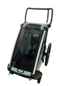 Shop Thule Chariot Cross Bike Trailer Stroller 1 Seat, 2021, Alaska Blue at GoodBuy Gear