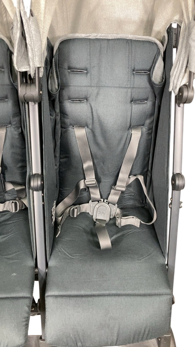Shop UPPAbaby G-Link V2 Double Stroller, 2022, Greyson (Charcoal Melange) at GoodBuy Gear