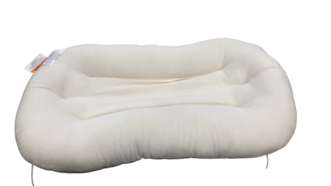 Shop Snuggle Me Organic Sensory Infant Lounger with Cover, Natural, Birch at GoodBuy Gear