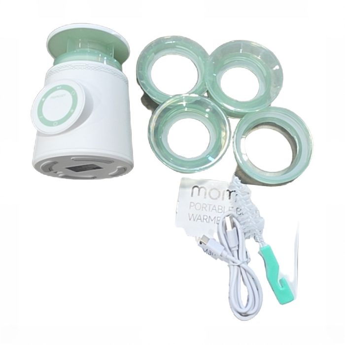 Shop Momcozy MW03 Portable Bottle Warmer, White/Sage at GoodBuy Gear