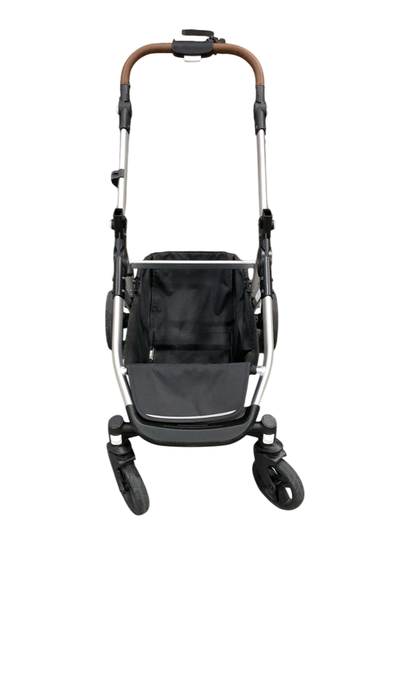 Shop Mockingbird 2.0 Single to Double Stroller Frame, 2024, Silver With Penny Leather at GoodBuy Gear