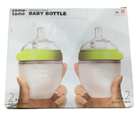 Shop Comotomo Baby Bottles, 5 ounce, Green, Pack of 2 at GoodBuy Gear