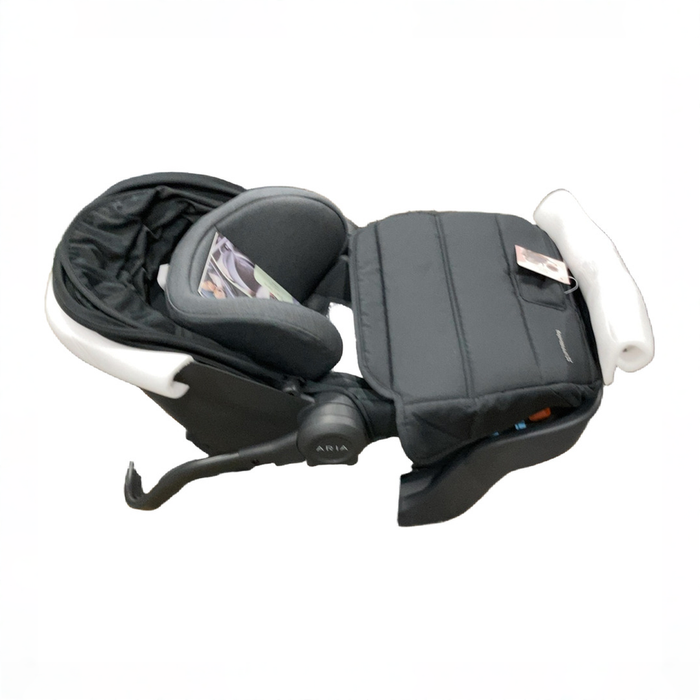 Shop UPPAbaby Aria V2 Infant Car Seat, 2026, Nori (Charcoal / Saddle Leather) at GoodBuy Gear