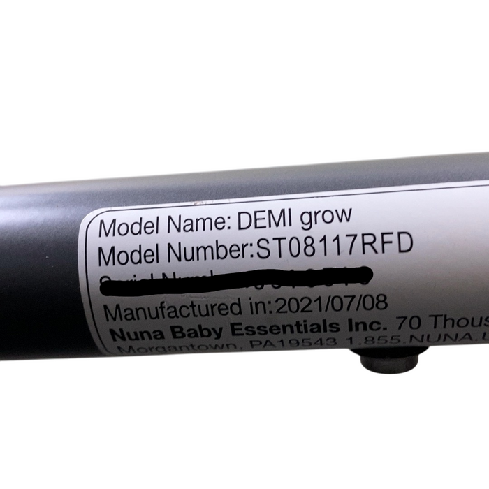 Shop Nuna Demi Grow Stroller, 2021, Refined at GoodBuy Gear