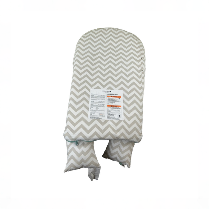 Shop DockATot Deluxe+ Dock, Silver Lining (Chevron) at GoodBuy Gear