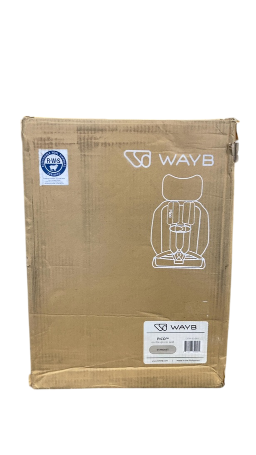 Shop WAYB Pico Portable Car Seat, 2024, Stardust at GoodBuy Gear