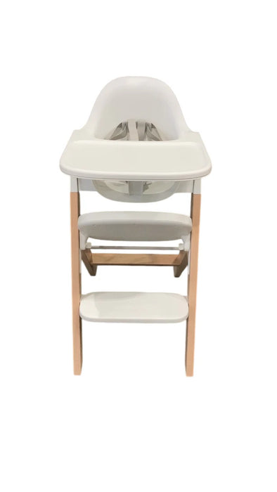 Shop Mockingbird High Chair, Natural Beech, White at GoodBuy Gear