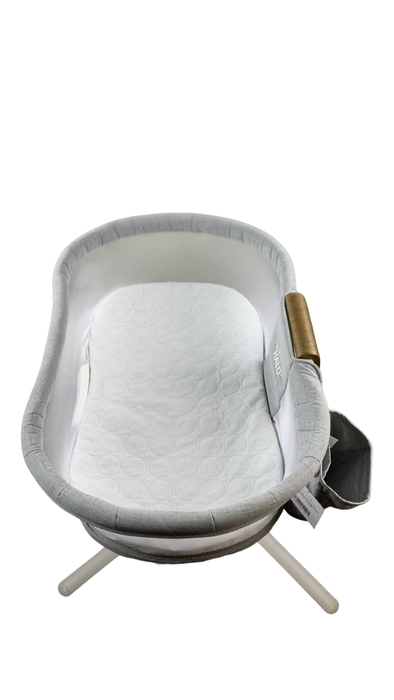 Shop Halo BassiNest Swivel Sleeper Luxe Series, Grey Tweed at GoodBuy Gear