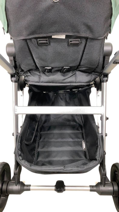 Shop Mockingbird Single to Double 2.0 Stroller, 2024, Sage, Silver With Penny Leather, Watercolor Drops at GoodBuy Gear