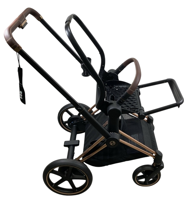 Shop Cybex E-PRIAM Stroller Frame Only, 2019, Rosegold, without Battery at GoodBuy Gear