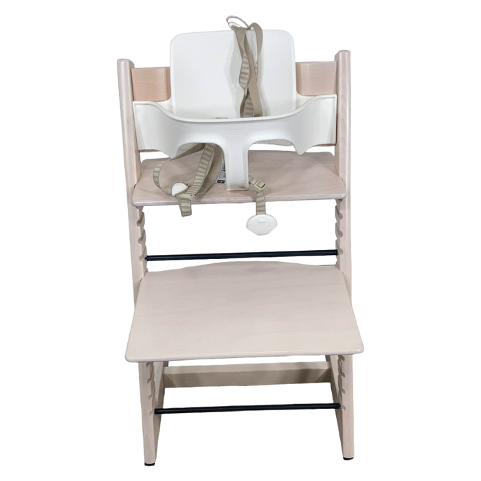 Shop Stokke Tripp Trapp High Chair With Baby Set, 2, Whitewash at GoodBuy Gear