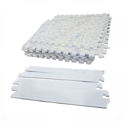 Shop House of Noa Little Nomad Play Mat, 4x8, Delft blue, Emile at GoodBuy Gear