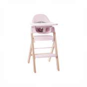 Shop Mockingbird High Chair, Natural Beech, Petal Pink at GoodBuy Gear