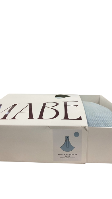 Shop Mabē The Monarch Toddler Sling, Dream Wash Denim at GoodBuy Gear
