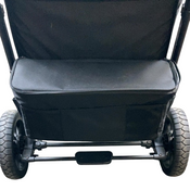 Shop Wonderfold W4 Luxe Quad Stroller Wagon, 2023, Volcanic Black at GoodBuy Gear