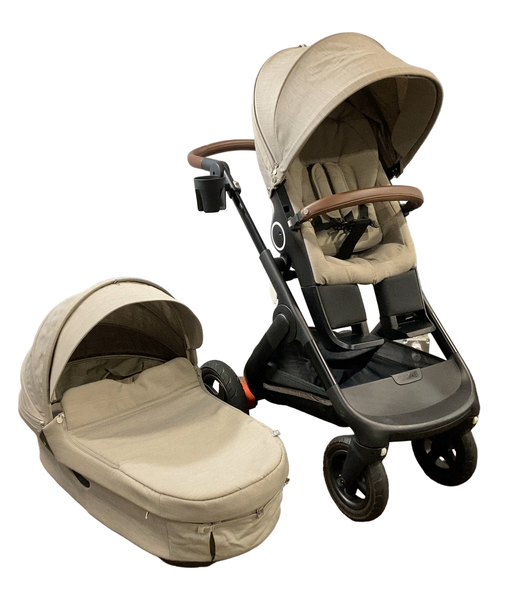 Stokke Trailz All Terrain Stroller 2019 Beige Melange