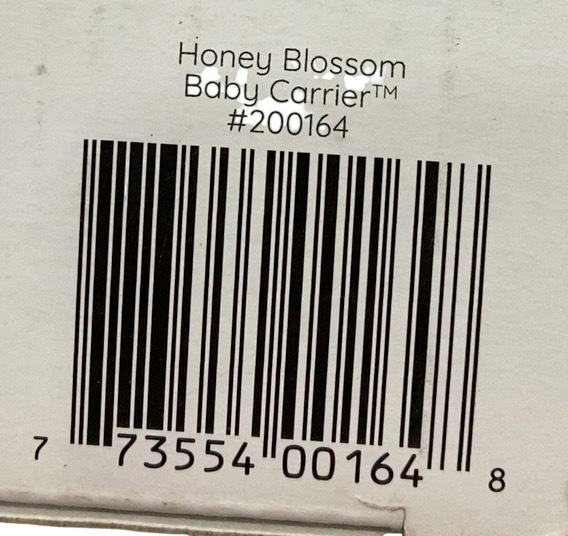 Shop Infantino Honey Blossom Baby Carrier, Toasted Almond at GoodBuy Gear