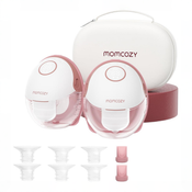 Shop Momcozy Mobile Style Hands-free Breast Pump Double, Cozy Red at GoodBuy Gear