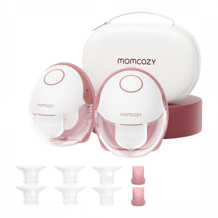 Shop Momcozy Mobile Style Hands-free Breast Pump Double, Cozy Red at GoodBuy Gear