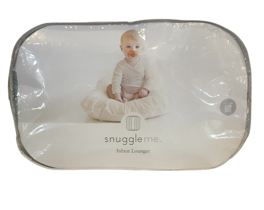 Shop Snuggle Me Organic Infant Lounger, Slate at GoodBuy Gear