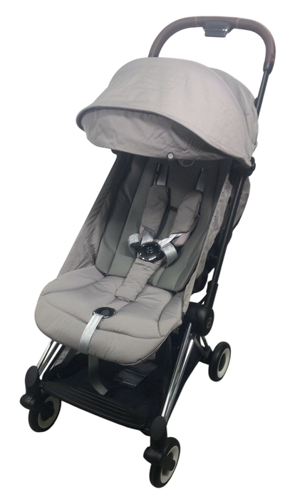 Shop Cybex Coya Stroller, 2023, Chrome, Mirage Grey at GoodBuy Gear
