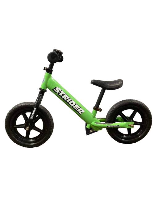 used Strider Balance Bike 12” Classic, Green