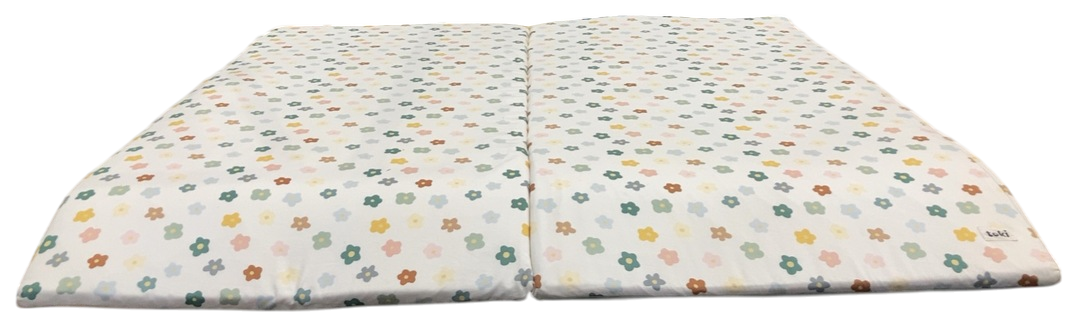 Shop Toki Kids Mega Padded Play Mat 55" x 55", Playful Posies at GoodBuy Gear