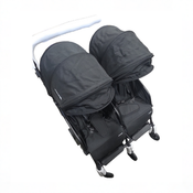 Shop Mompush Lithe Double Stroller, 2026, Black at GoodBuy Gear