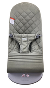 Shop BabyBjorn Bouncer Bliss, Dark Gray Frame, Dark Green Classic Quilt at GoodBuy Gear