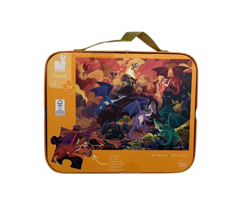 Shop Janod Puzzle Dragons 54 pieces at GoodBuy Gear