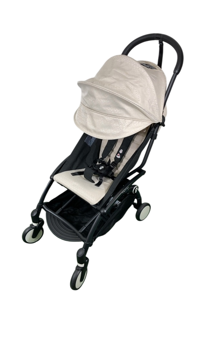 Stokke YOYO3 Complete Stroller, 2024, Black, Bonpoint Beige