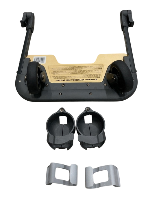 Shop UPPAbaby CRUZ PiggyBack Ride-Along Board (Pre-2020), Natural Wood/Black at GoodBuy Gear