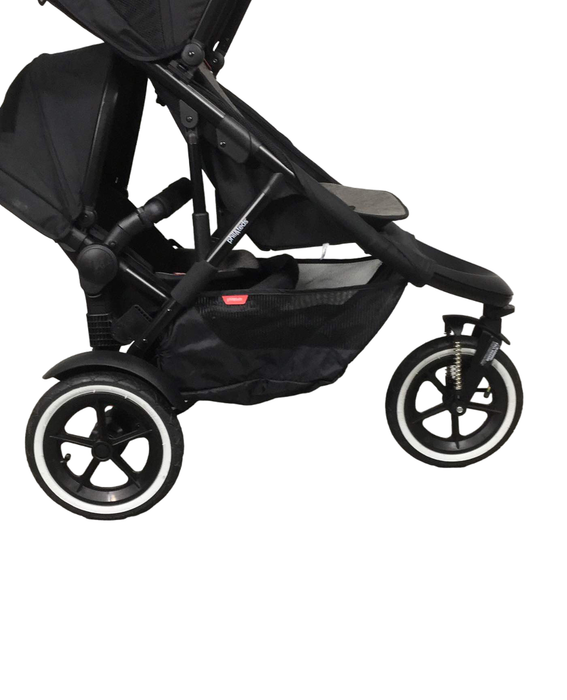 used Phil & Teds Dot Stroller, 2021, Black/Red