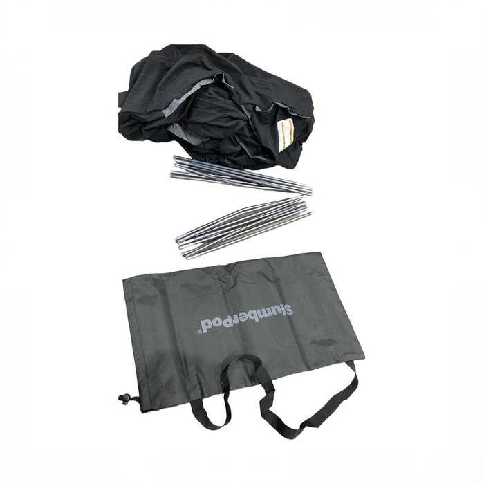 Shop SlumberPod 3.0 Sleep Canopy, Black with Gray Accents at GoodBuy Gear