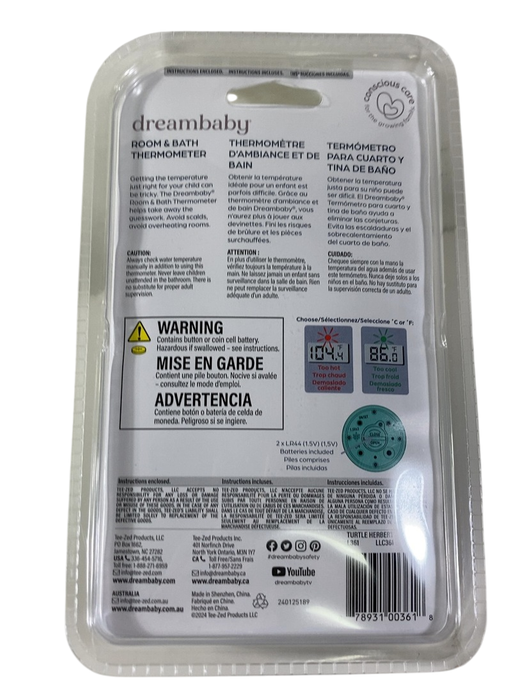 Shop Dreambaby Room & Bath Thermometer, Turtle at GoodBuy Gear