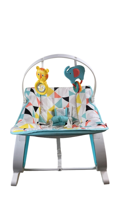 Shop Fisher Price Infant To Toddler Rocker, Geo Triangles at GoodBuy Gear