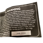 Shop UPPAbaby G-LUXE Stroller, 2024, Greyson (Charcoal Melange) at GoodBuy Gear