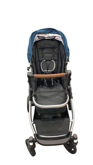 Shop Mockingbird Single to Double 2.0 Stroller, 2025, Sea, Silver With Penny Leather, Windowpane at GoodBuy Gear