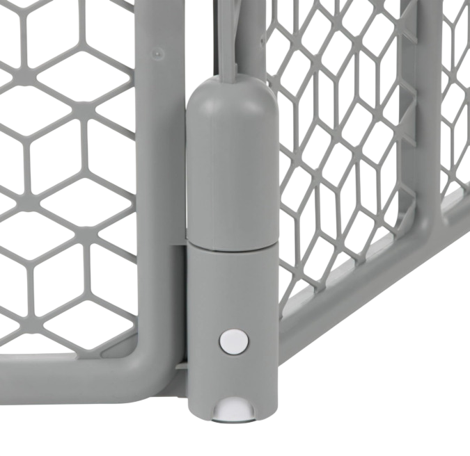 Shop Evenflo Versatile Play Space Adjustable Play Area, 8 Panel, Cool Gray at GoodBuy Gear