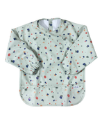 Shop Lalo Smock Bib, Sage Pebble at GoodBuy Gear