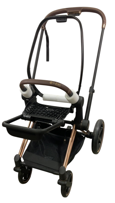 Shop Cybex PRIAM Stroller Frame And Seat, 2021, Rose Gold at GoodBuy Gear