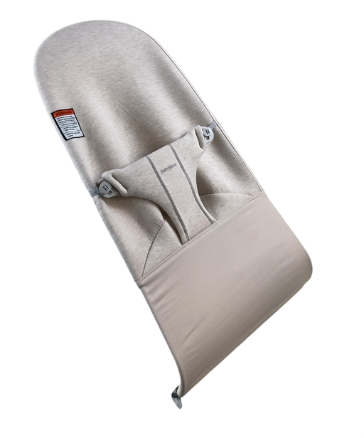 Shop BabyBjorn Bouncer Bliss, Light Beige 3D Jersey, Light Gray Frame at GoodBuy Gear
