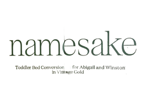 Shop Namesake Abigail And Winston Toddler Bed Conversion Kit, Vintage Iron at GoodBuy Gear