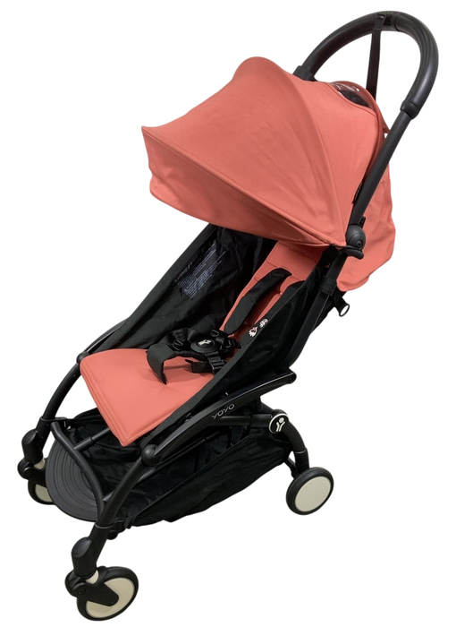 Shop Stokke YOYO3 Complete Stroller, Black, 2024, Ginger at GoodBuy Gear