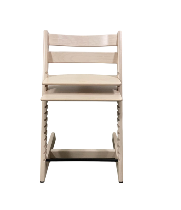 secondhand Stokke Tripp Trapp Chair, Whitewash