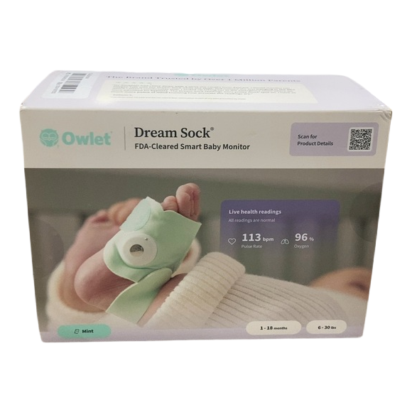 Shop Owlet Dream Sock, Mint at GoodBuy Gear